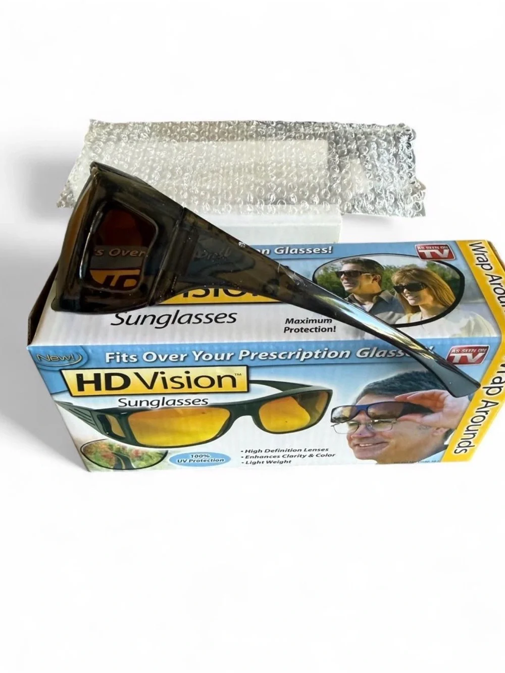 Brown Fit-Over Sunglasses